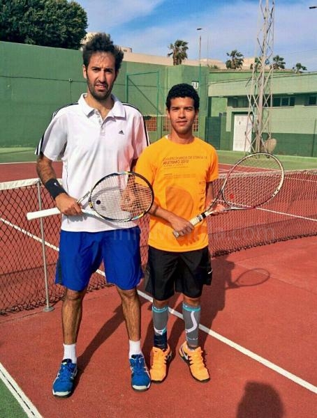 Jesús Martñinez y Moha Douiri
