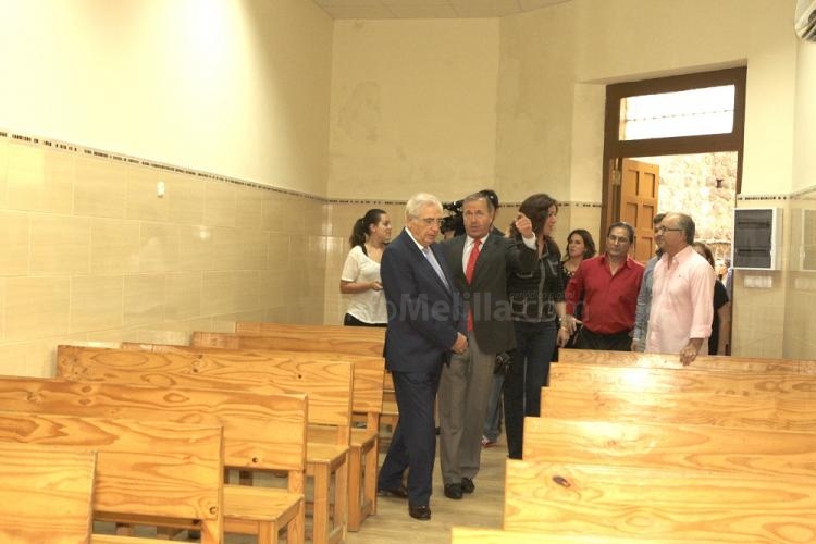 La Ciudad invierte 31.000 euros en la reparación de la Iglesia Evangélica tras el derrumbre de su techo