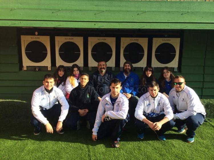 El equipo melillense trasladado al CAR "Juan Carlos I" en Las Gabias, Granada