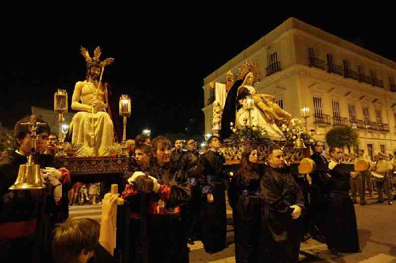 La Cofradía del Humillado celebra sus 25 años con una procesión de sus titulares