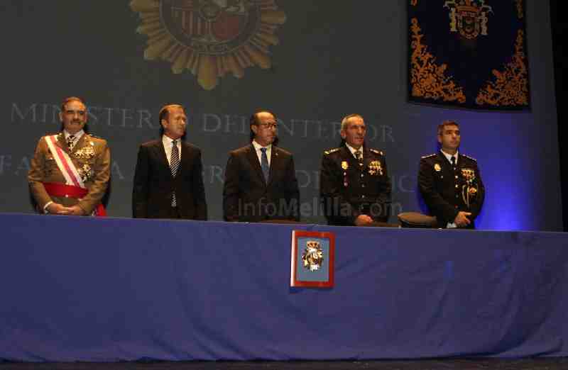La Policía Nacional celebra su festividad haciendo balance de una año marcado por la inmigración y la bajada de los índices de criminalidad