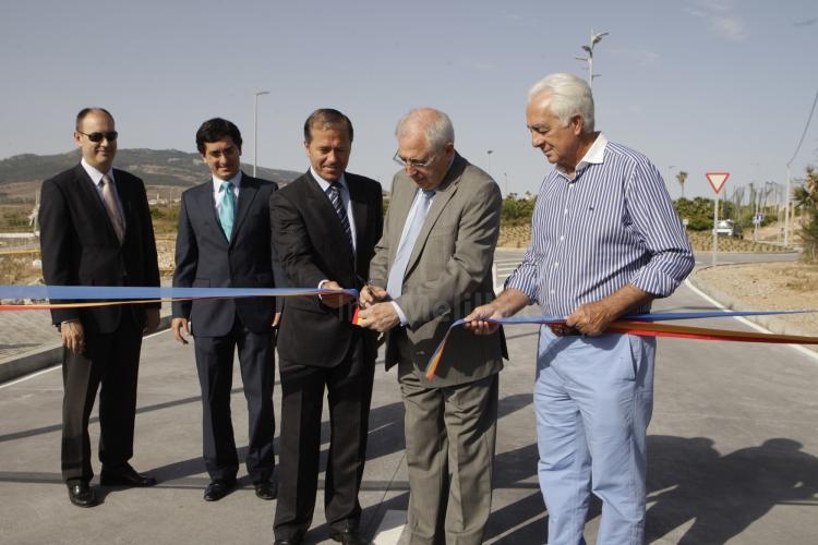 Inaugurados los nuevos viales en la zona de Iberpuerto que ayudarán a descongestionar el tráfico