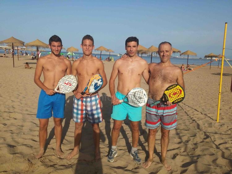Tenis Playa: Comenzó el IV Open Trofeo "Carmelo Martínez"