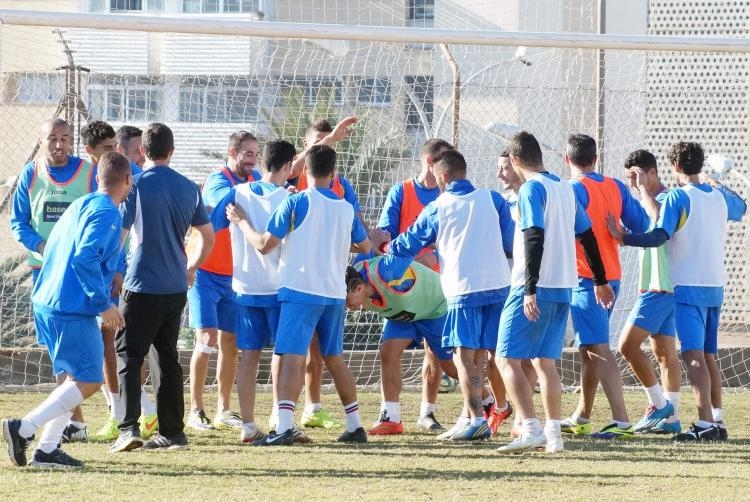 Unión Deportiva Melilla: Último entrenamiento antes de visitar al Sevilla Atlético