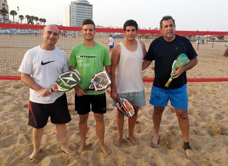 Tenis Playa: Finalizó el I Open Trofeo "Tahler"