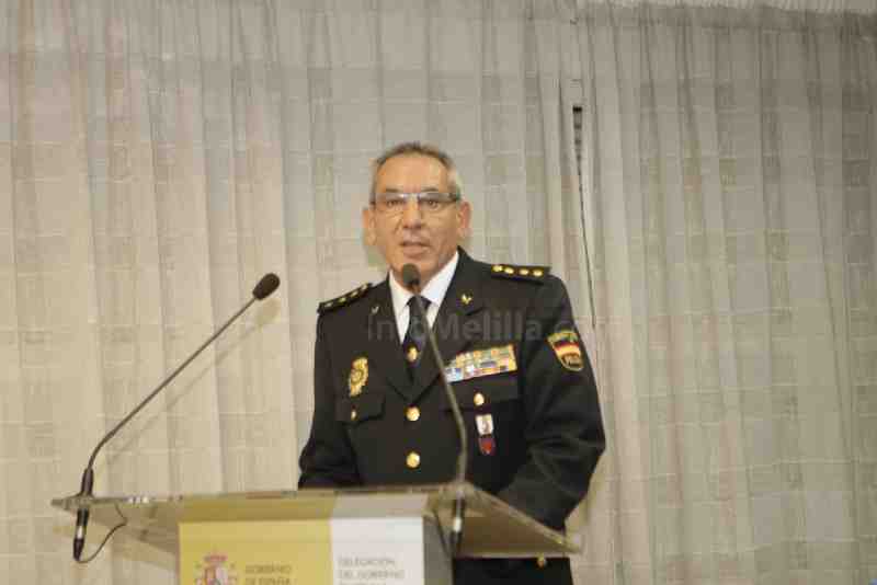 El nuevo jefe superior de Policía de Melilla toma posesión de su cargo con la mejora de la seguridad y el control fronterizo como gran reto