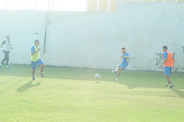 La U.D. Melilla comienza a preparar el debut en casa
