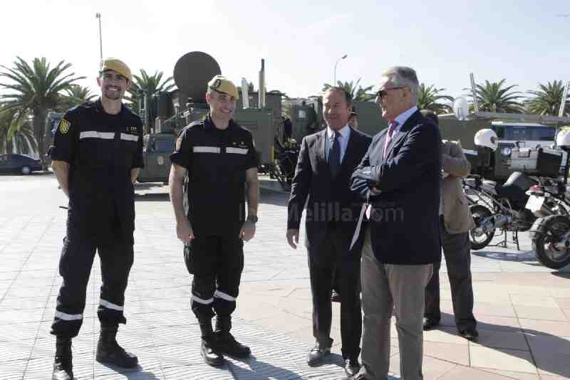 La Ciudad Autónoma y la UME valoran muy positivamente el Simulacro Multiterreno de Emergencia realizado en los últimos días