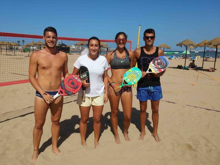 Tenis Playa: Comenzó el IV Open Trofeo "Carmelo Martínez"