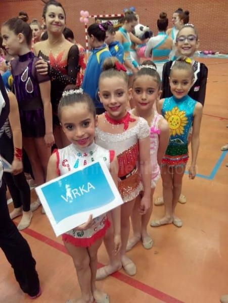 Ginmasia Rítmica: Mireia Gutierrez se trae una plata desde Valencia y un Bronce desde Madrid