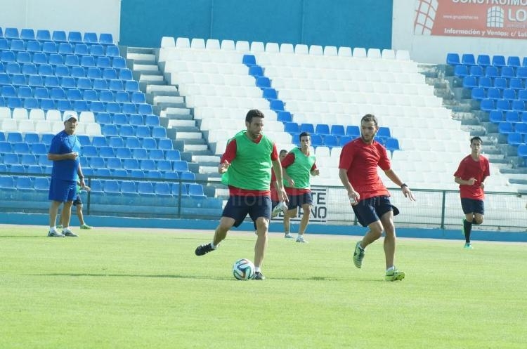 Buenas sensaciones en el partido de entrenamiento de la U.D. Melilla