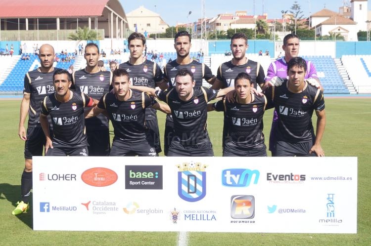 En la actual situación del Melilla el empate a un tanto ante el Real Jaén es apenas nada (1-1)