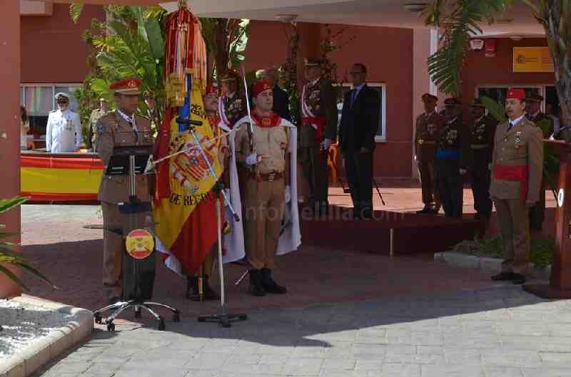 La COMGEMEL celebra un emotivo acto de Jura de Bandera en las instalaciones de la Residencia de Mayores