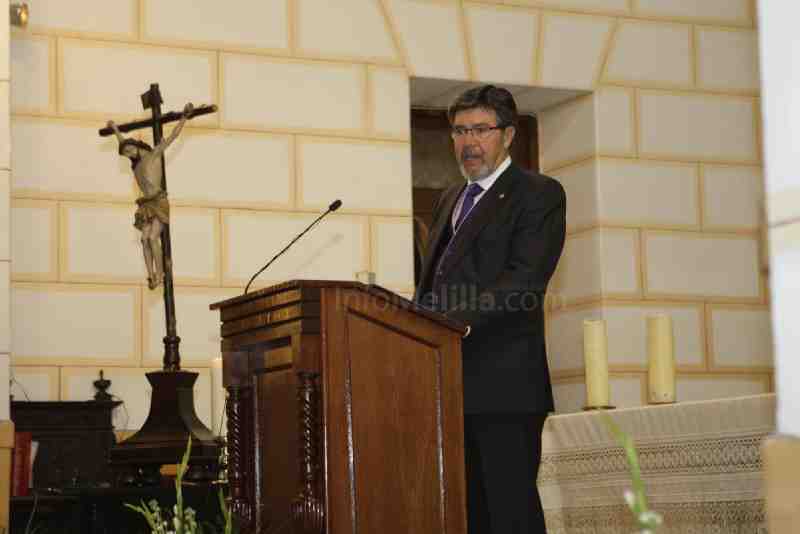 Con un emocionado pregón de Francisco Gámez comienza la cuenta atrás para la Semana Santa de Melilla 2014
