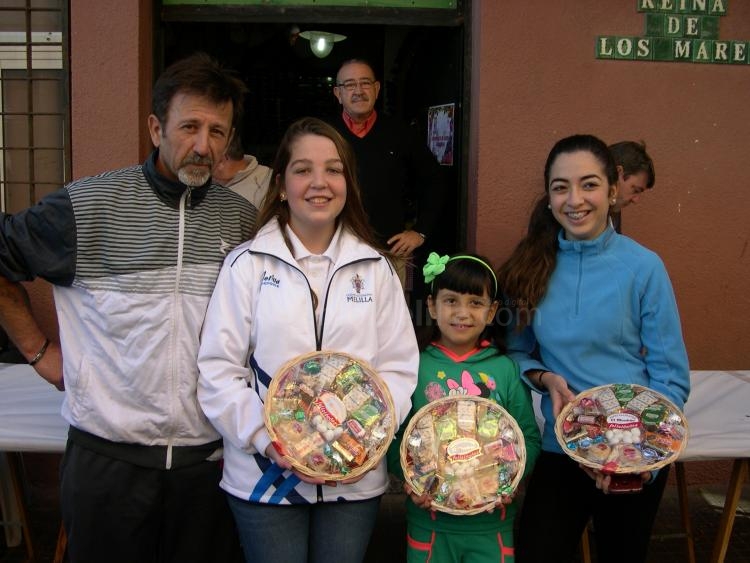 Mirian, Alba y Sara, premio alas más jóvenes