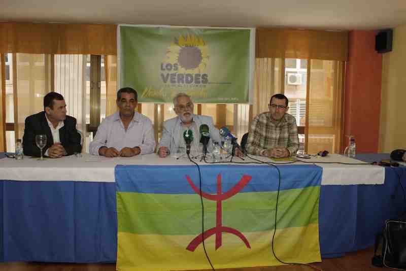 El presidente de la Confederación de Los Verdes, Toni Roderic, ha estado de visita en Melilla