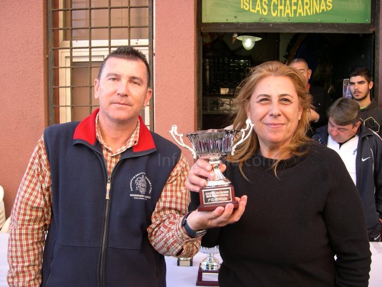 Pilar Tomás, tercera clasificada