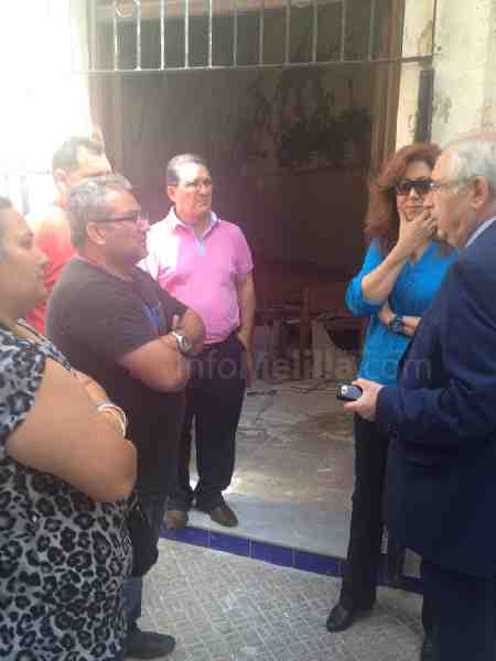 La Ciudad invertirá 30.000 euros en la reparación de la Iglesia Evangelista cuyo techo sufrió ayer un desprendimiento
