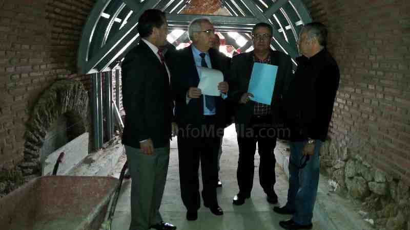 Melilla consolida el túnel del Foso del Hornabeque, de cuatro siglos