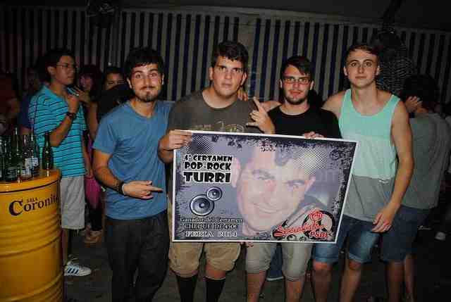 ‘No Name Street’, ganadores del IV Certamen de ‘Pop-Rock Turri’ organizado por el PSOE
