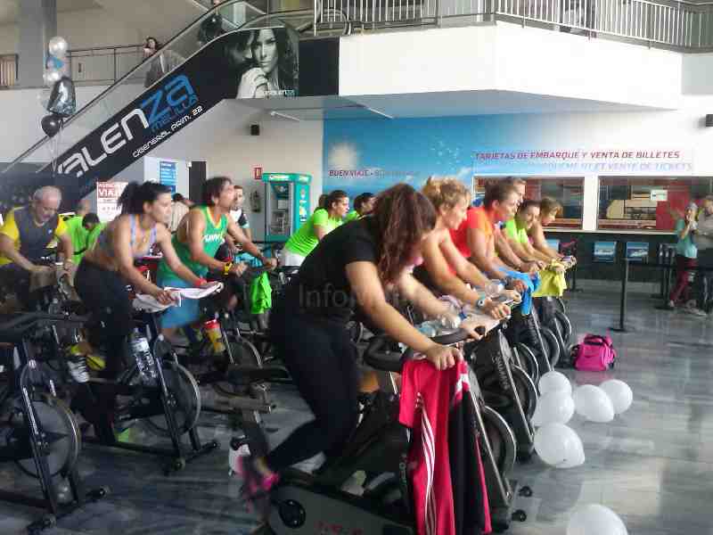 Gran éxito del Spinning Solidario a favor de los afectados por el síndrome de duplicación MECP2