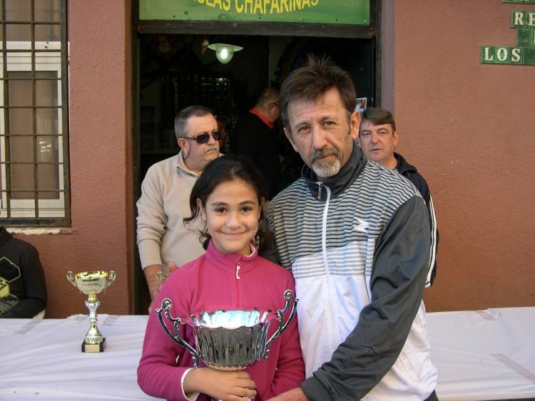 Sandra Sánchez, primera clasificada y mayor número de piezas