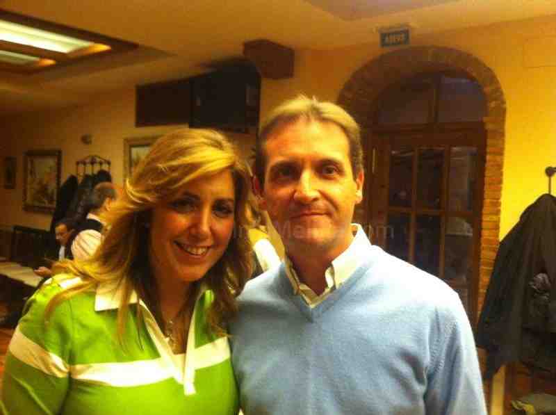 Gregorio Escobar junto a Susana Ruiz