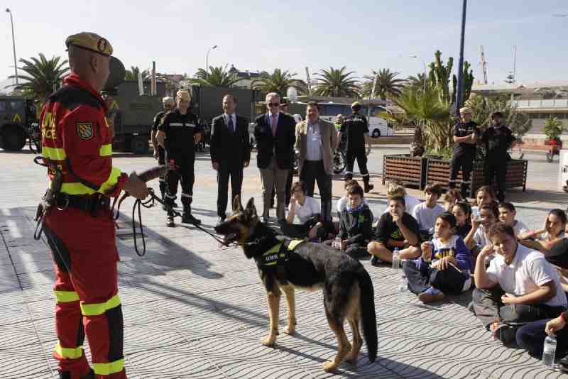 La Ciudad Autónoma y la UME valoran muy positivamente el Simulacro Multiterreno de Emergencia realizado en los últimos días