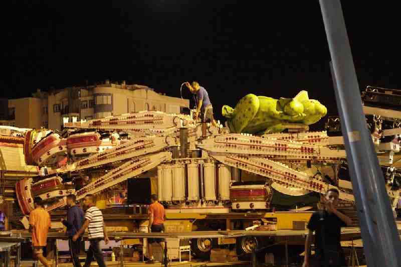 La primera fase de la Operación Feriante 2014 se salda con la localización de 43 inmigrantes ocultos en atracciones de feria