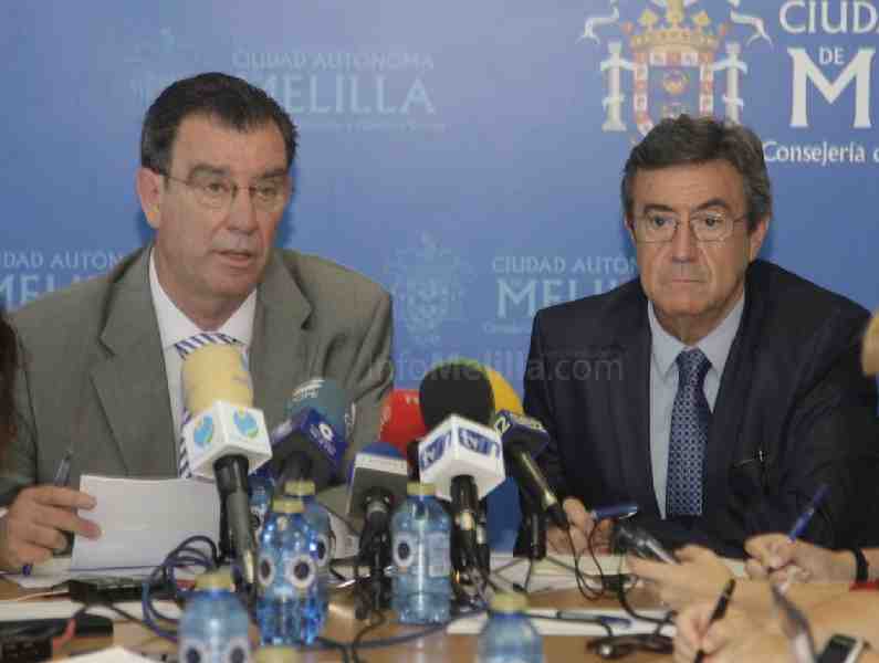 Antonio Miranda junto a José Manuel Calzado