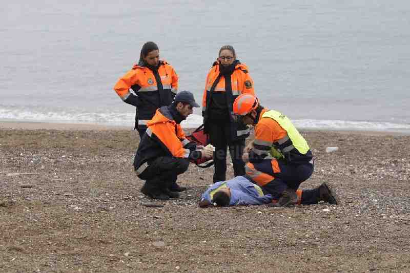 La caída de un tramo de valla y un accidente en el puerto, entre las incidencias atendidas hoy en el simulacro de la UME