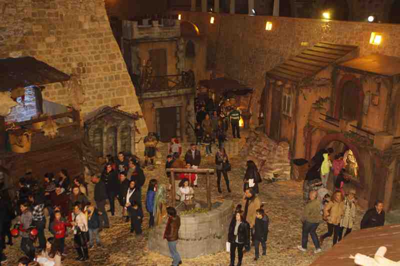 Un año más el Belén Oficial abre sus puertas como uno de los principales atractivos de la Navidad en Melilla
