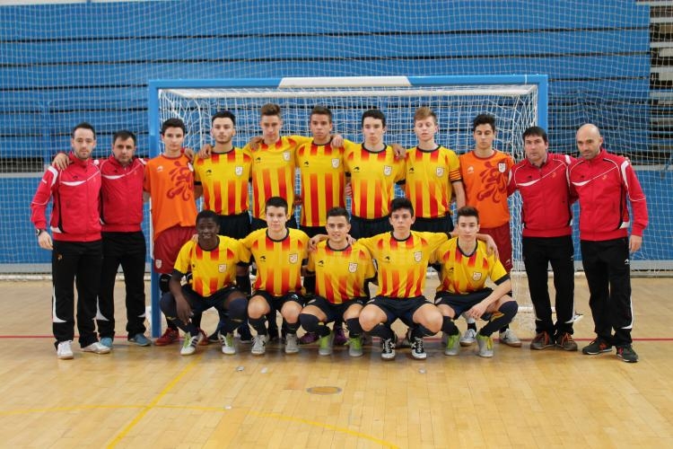 Selecciones sub-16 Fútbol Sala: Cataluña vence por la mínima a Ceuta y se mete en la Fase Final (2-1)