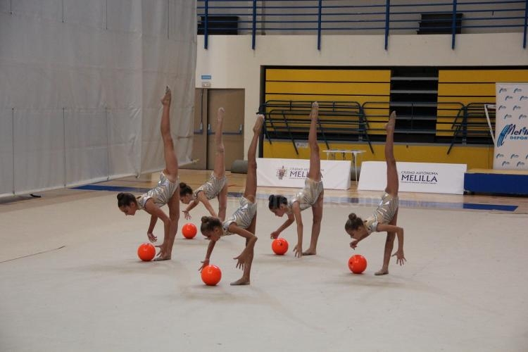 Las gimnastas melillenses se clasifican para los Campeonatos de España y la Copa de la Reina