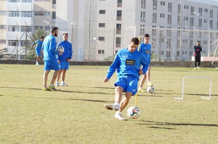 Unión Deportiva Melilla: Última sesión antes de recibir al San Roque de Lep