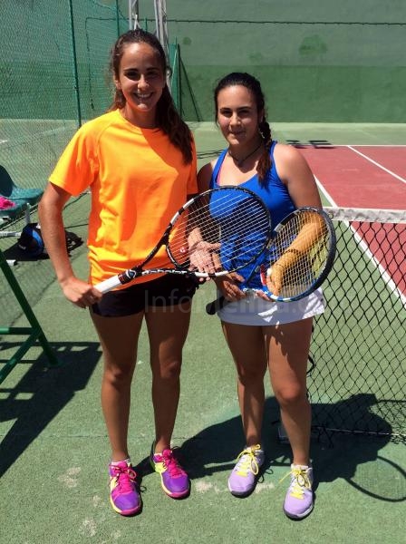 Leonor Meliveo y Belén Calero