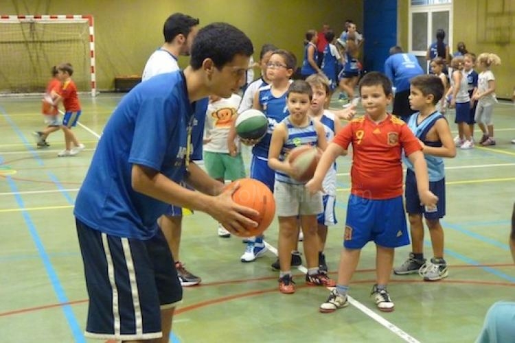 Prueba de acceso para la cantera del Club Melilla Baloncesto