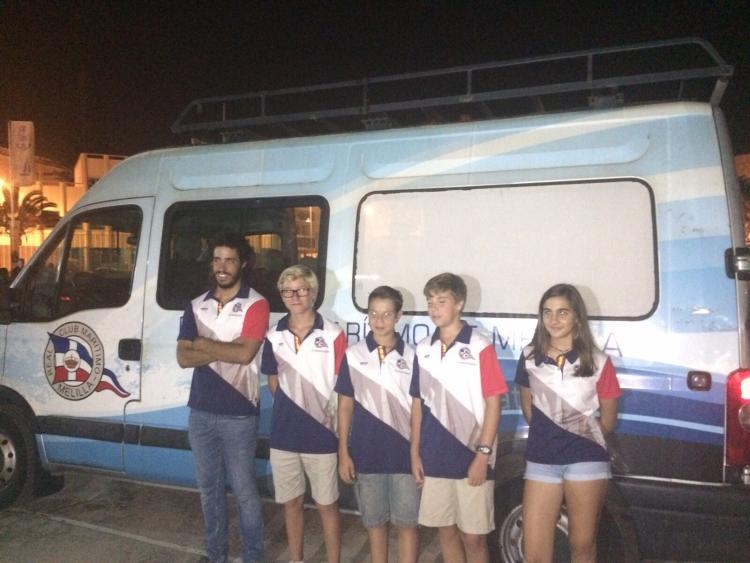 Vela: El Club Marítimo participa en al Campeonato de España por equipos de Optimist