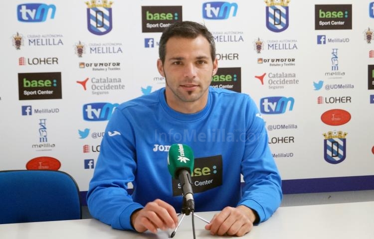 Richi en su comparecencia en Sala de Prensa