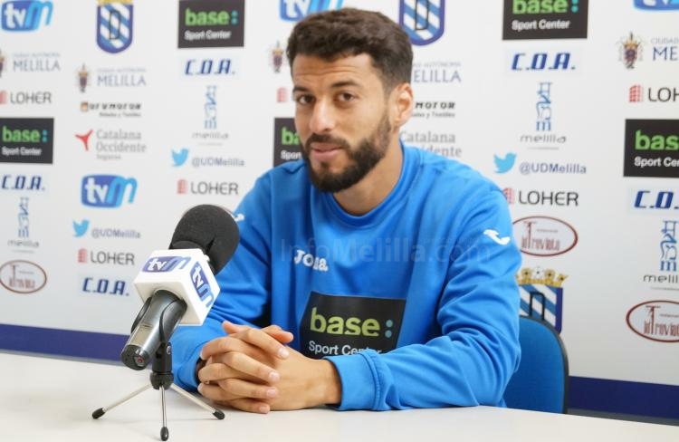 Sufian (UD Melilla): “Somos conscientes de que es un partido importantísimo”