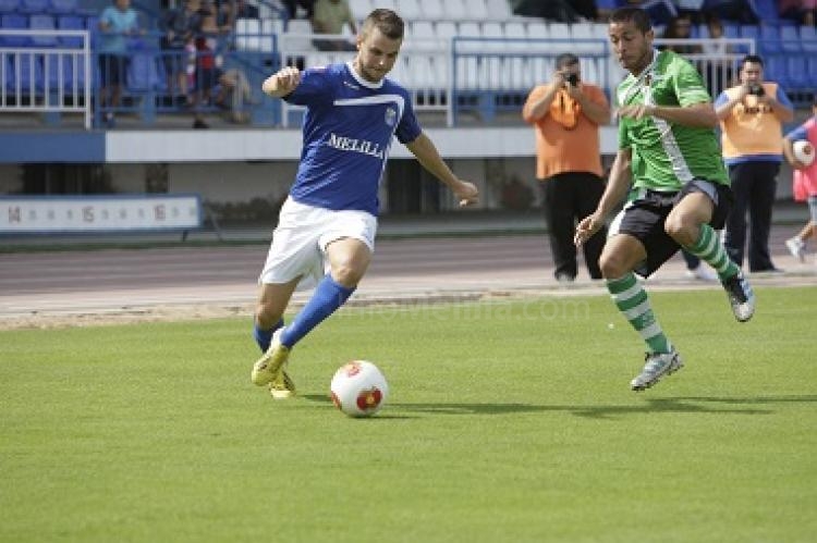 David Vázquez, de nuevo el autor del gol de la Unión Deportiva