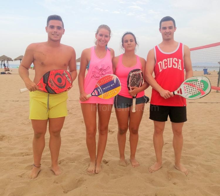 Tenis Playa: Éxio en el IV Open trofeo "Carmelo Martínez"