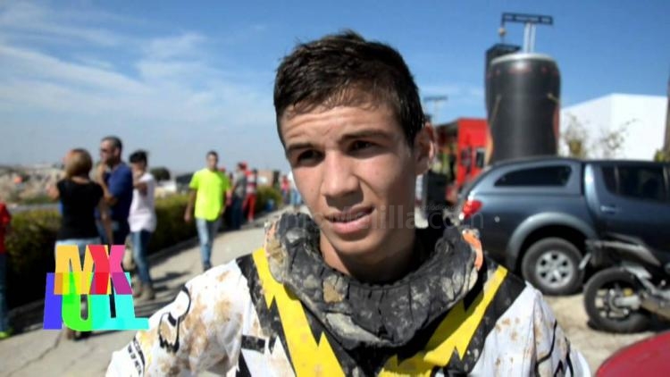 El piloto melillense de Cross, Borja Martín