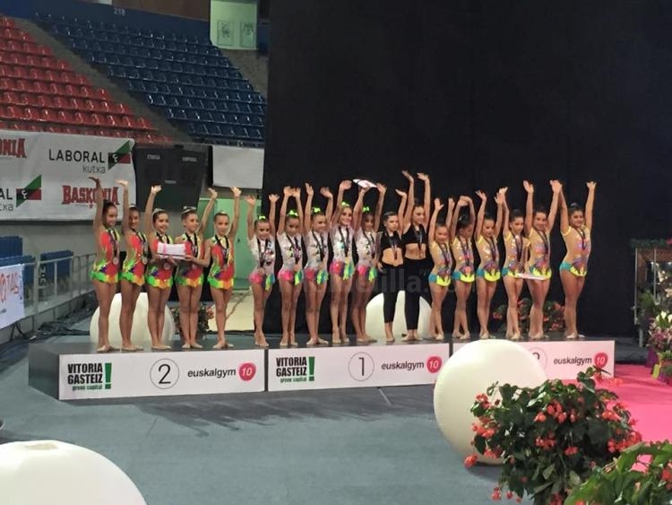 Gimnasia Rítmica: 129 Clubs de toda la geografía nacional han acudido al principal evento de la temporada