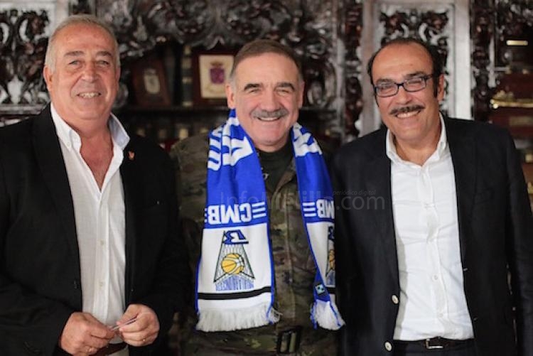 Melilla Baloncesto: Visita a la Comandancia General