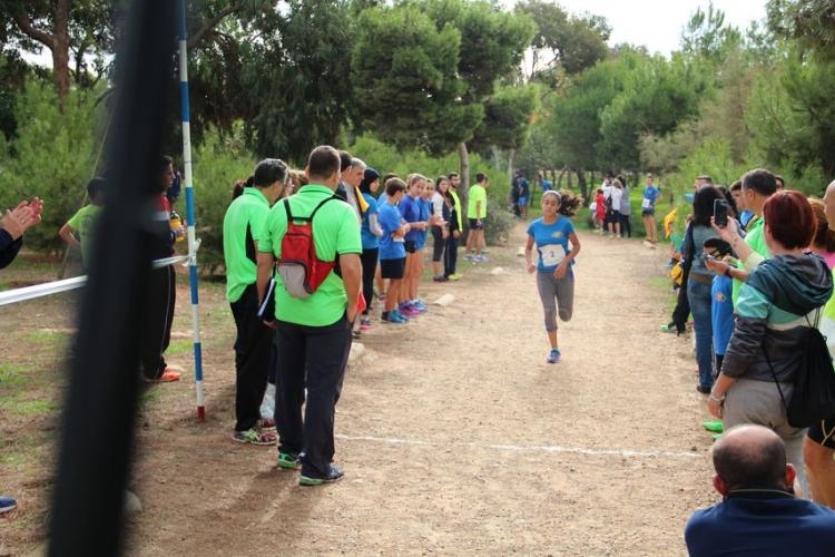 El corredor alevín Alae el Hadi