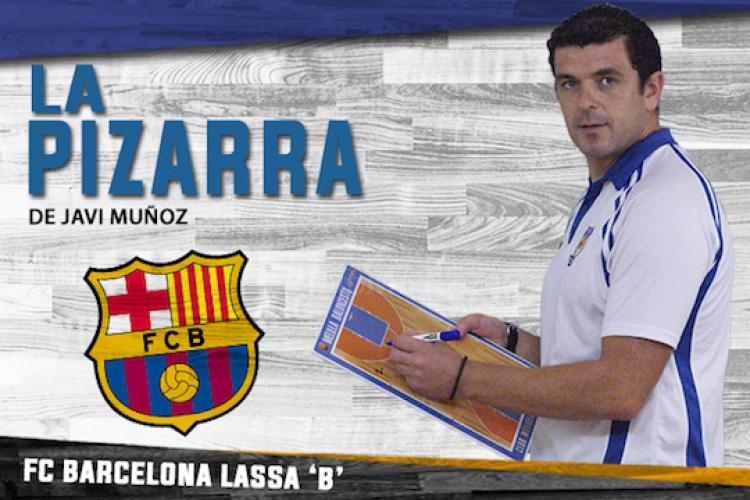 La pizarra de Melilla Baloncesto sobre el próximo rival, FC Barcelona Lassa ‘B'