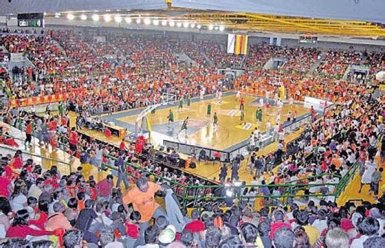 Palacio de los deportes de Ourense, el escenario del partido