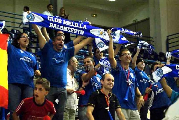 Afición de Melilla Baloncesto