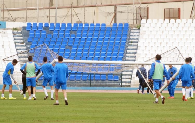 Unión Deportiva Melilla: Los lesionados continúan entrenando al margen